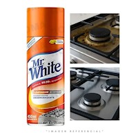 SPRAY QUITA GRASA EN ESPUMA MR WHITE